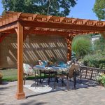 wooden pergola