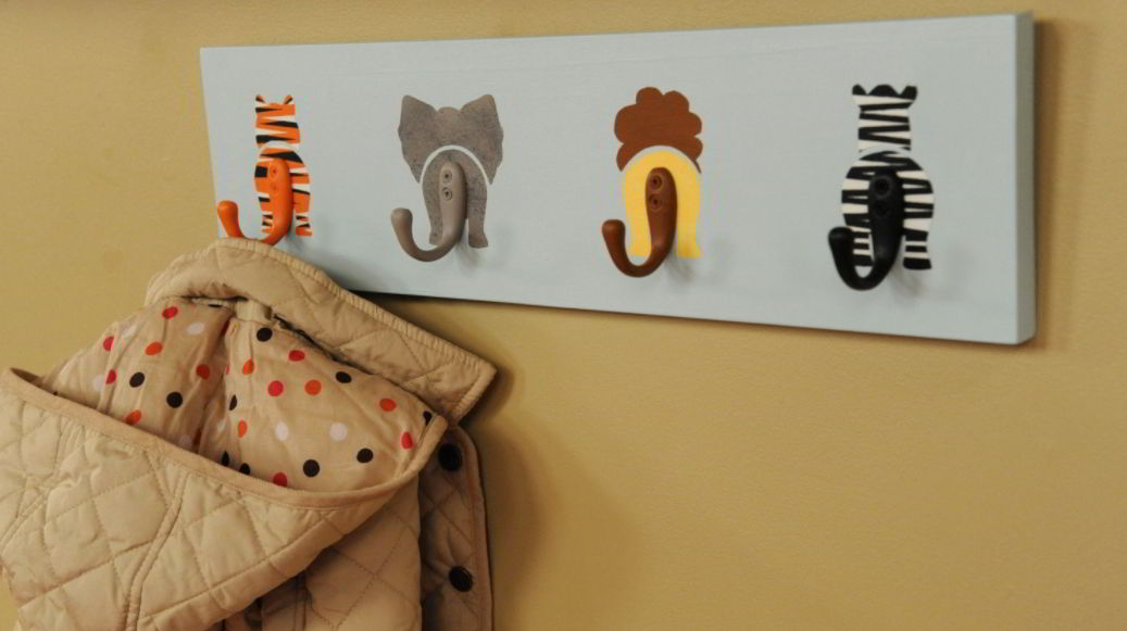 Cute Animal Tails Hat Rack