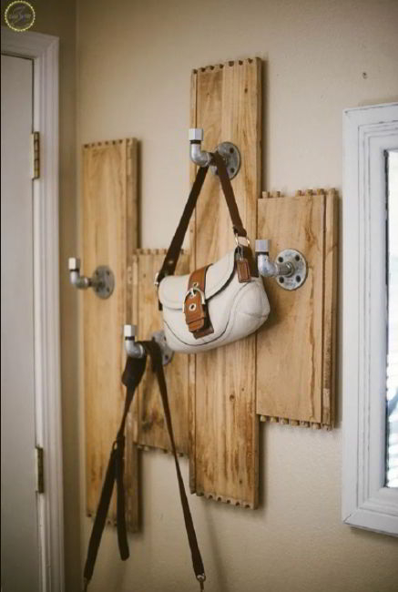 Hat Holder for Rustic Interior