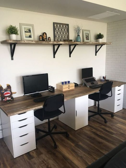 DIY Double Desk