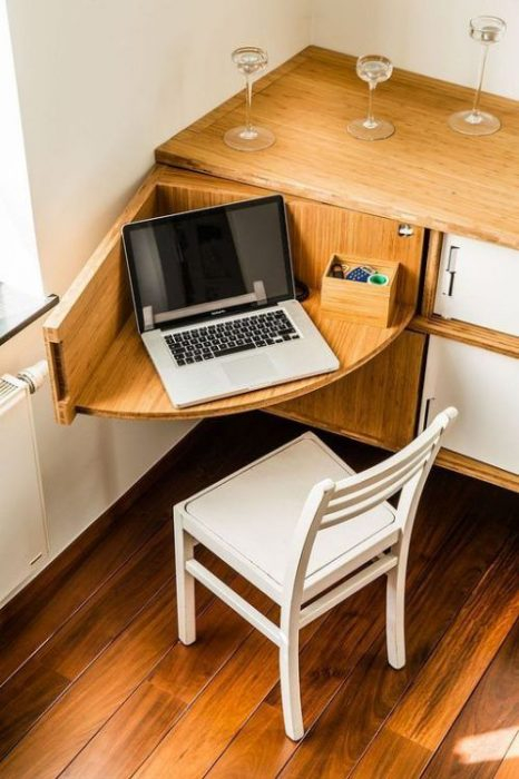  Computer Desk for Tiny House