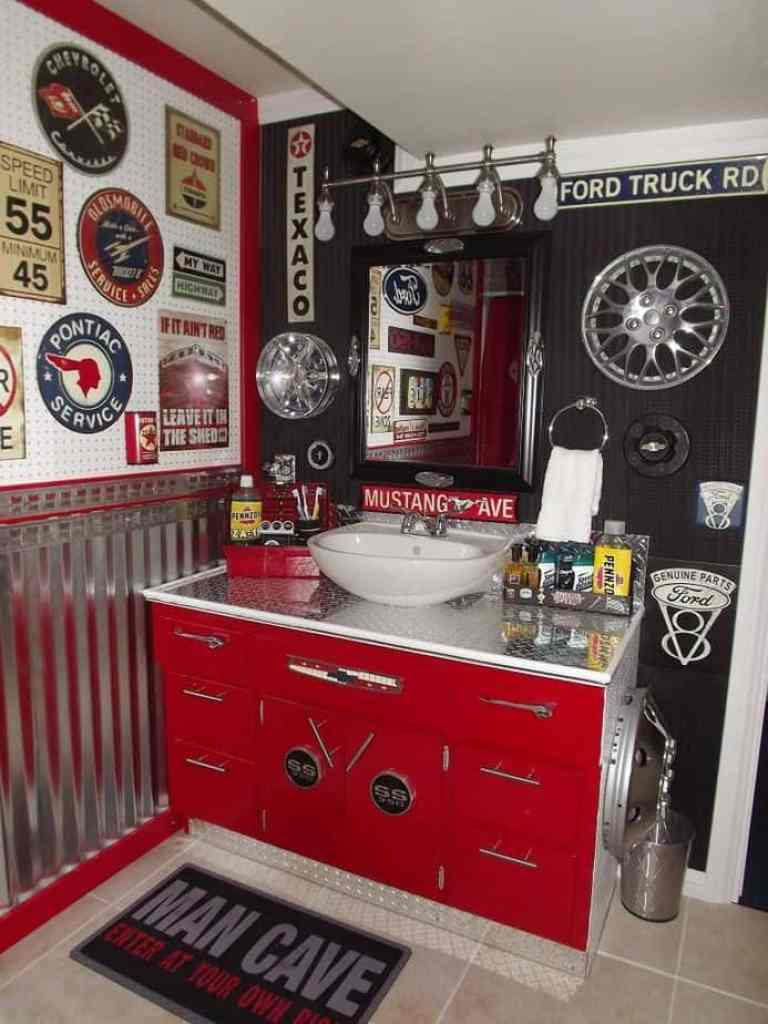 Terrific Garage Bathroom Design