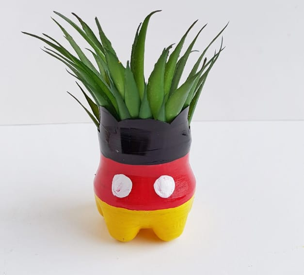 Mickey Mouse Plastic Pot