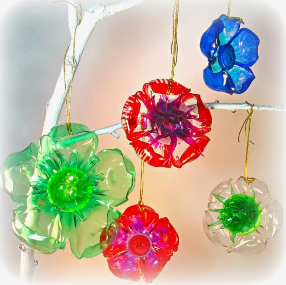Recycled Hanging Ornaments