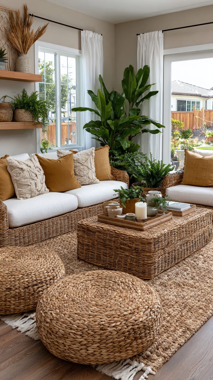 Rustic Textures and Warm Tones