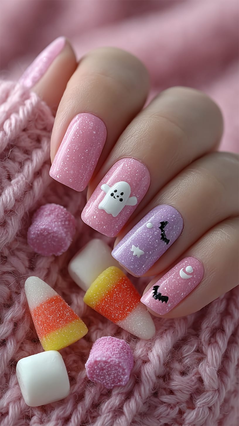 Sweet Pastel Ghosts
