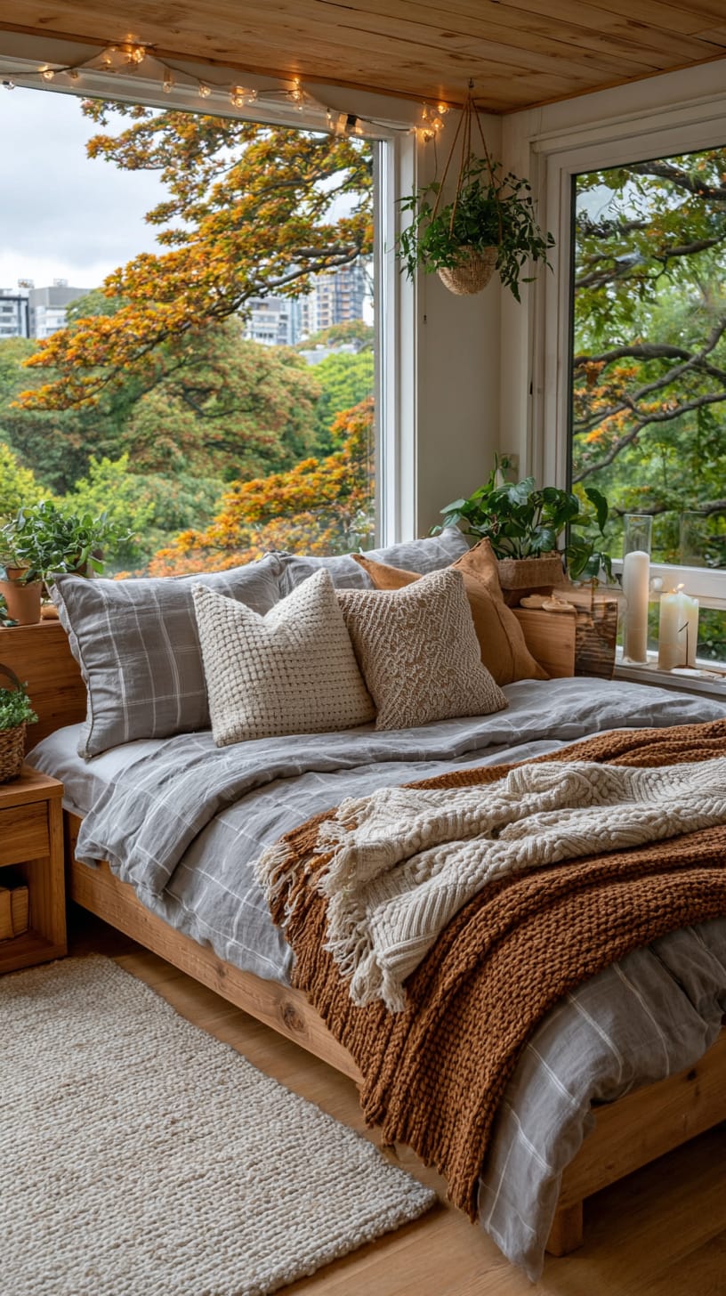 Urban Greenery and Autumn Charm