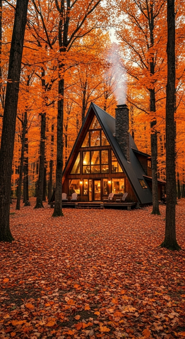 A-Frame Autumn Hideaway