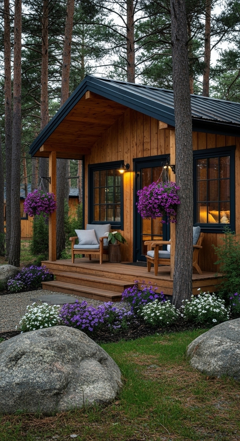Rustic Flower Porch