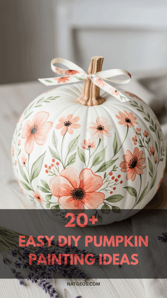 20 Easy DIY Pumpkin Painting Ideas for a Cozy Autumn Home - Natgeos