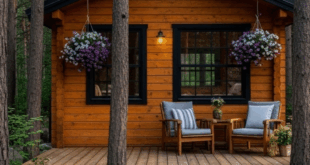 20 Rustic Tiny Cabin Living in the Woods