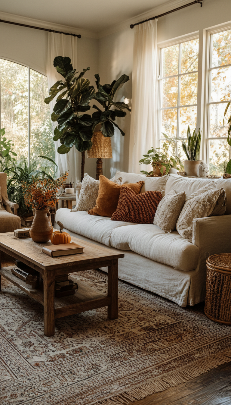 Earthy Comfort & Organic Textures