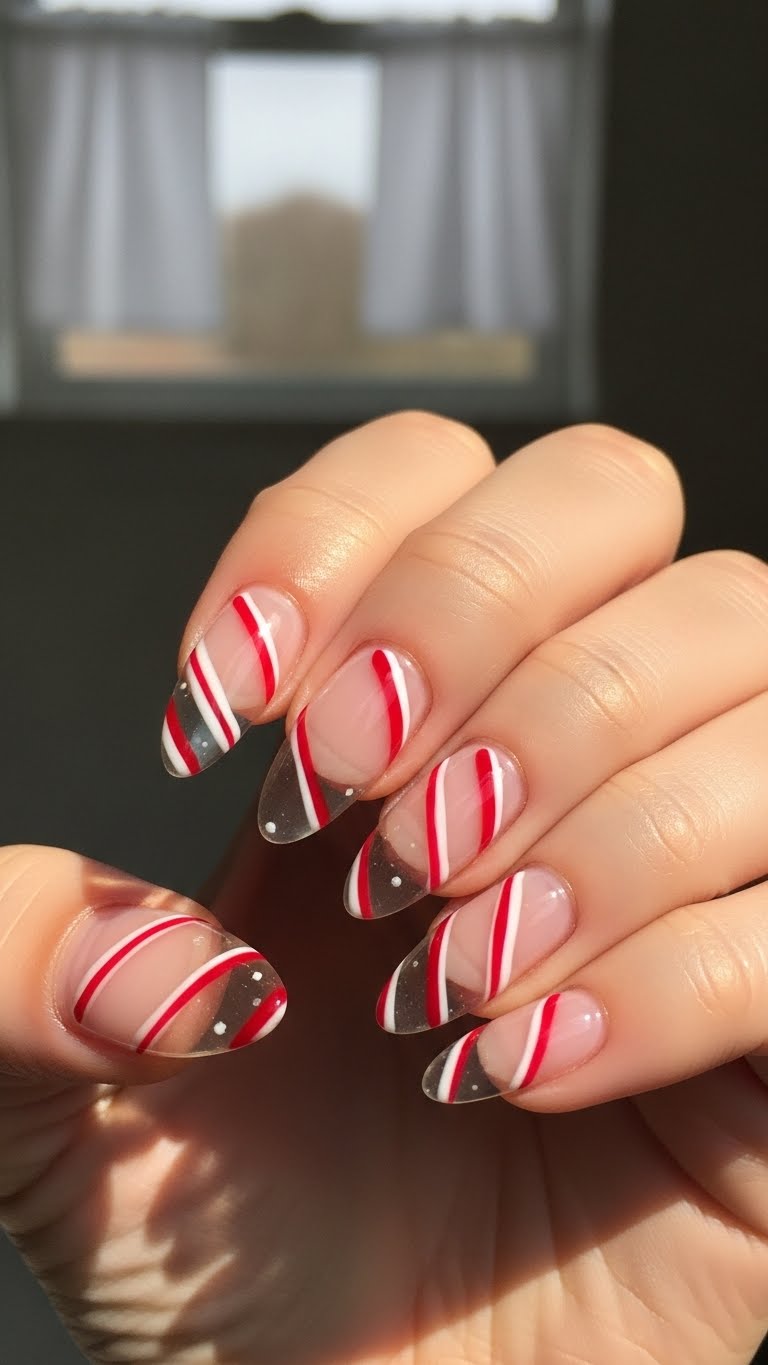 Classic Candy Cane Tips