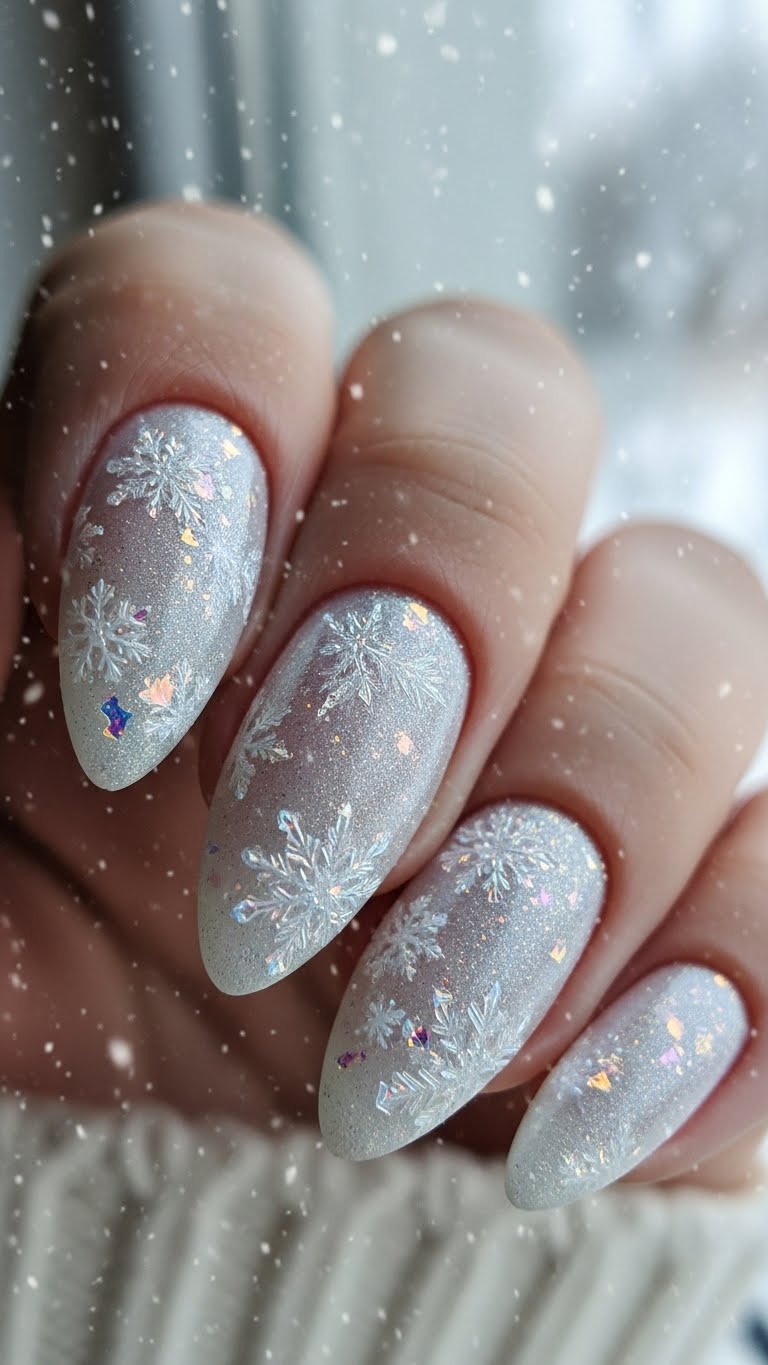 Shimmering Snowflake Sparkle