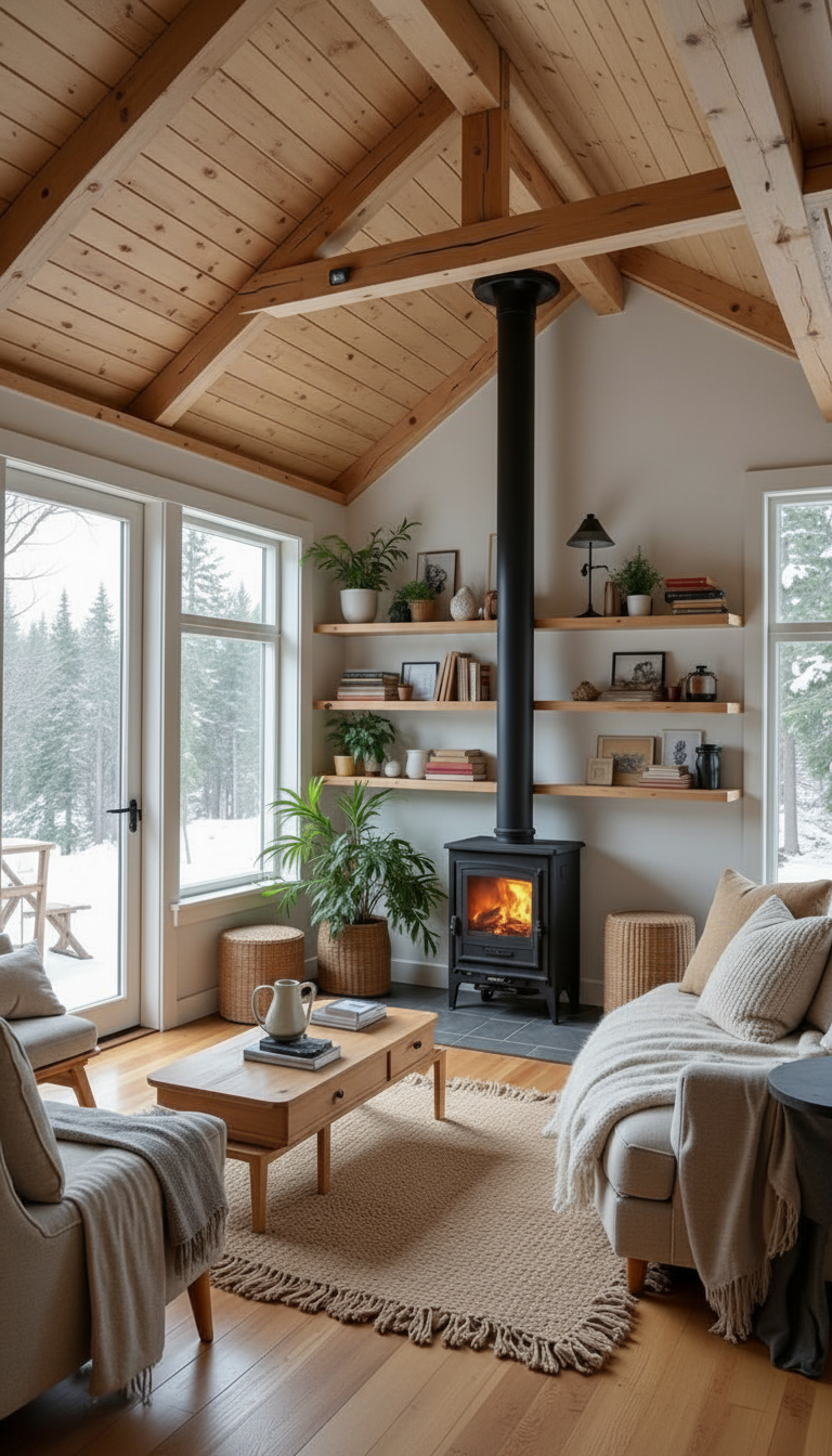 Natural Wood Cottage Warmth