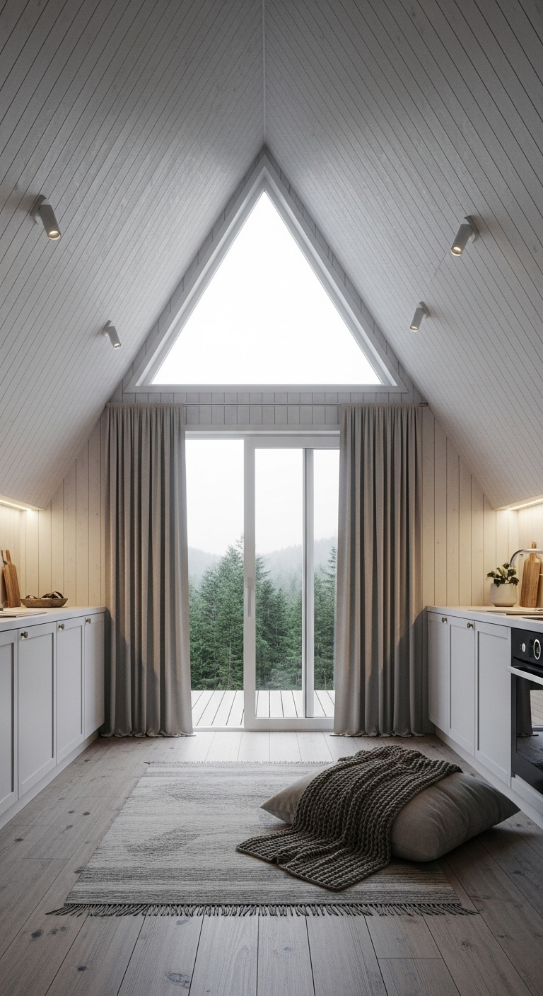 Peaceful Nordic Loft Space