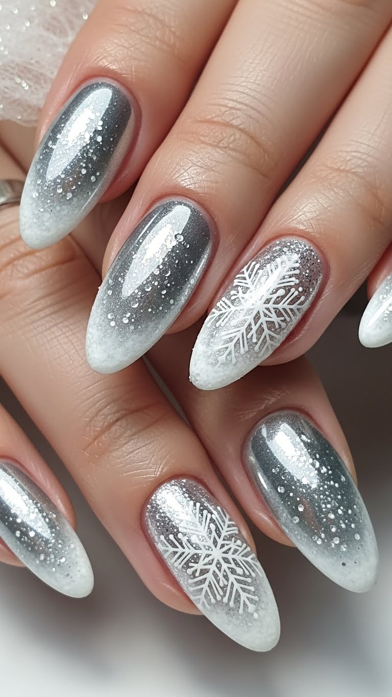 Frosted Silver Gradient