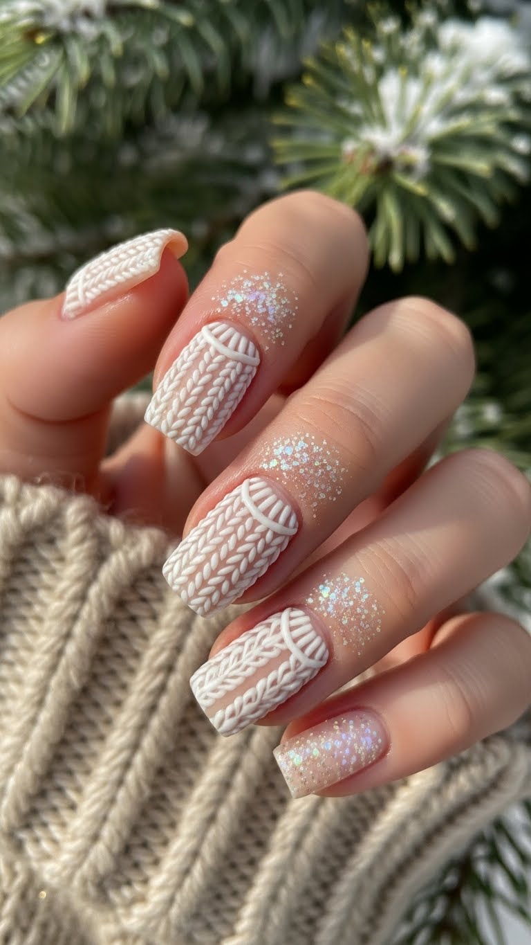 Snow-Knit Winter Design