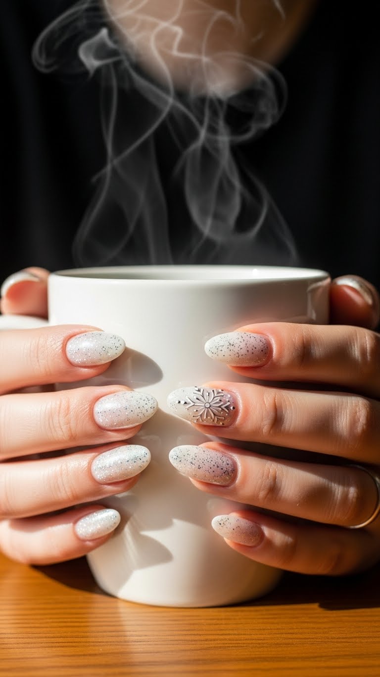 Frosted Blue Sparkle