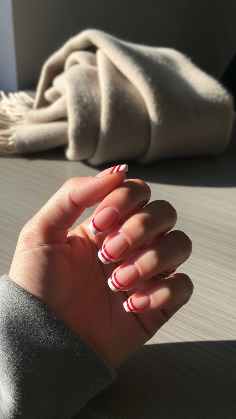 Dual Candy Cane Accent