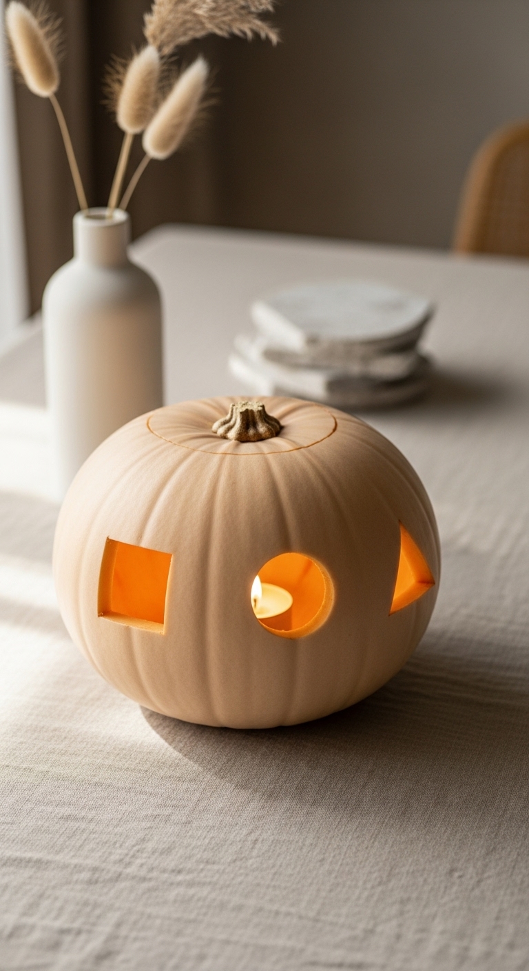 Minimal Geometric Pumpkin