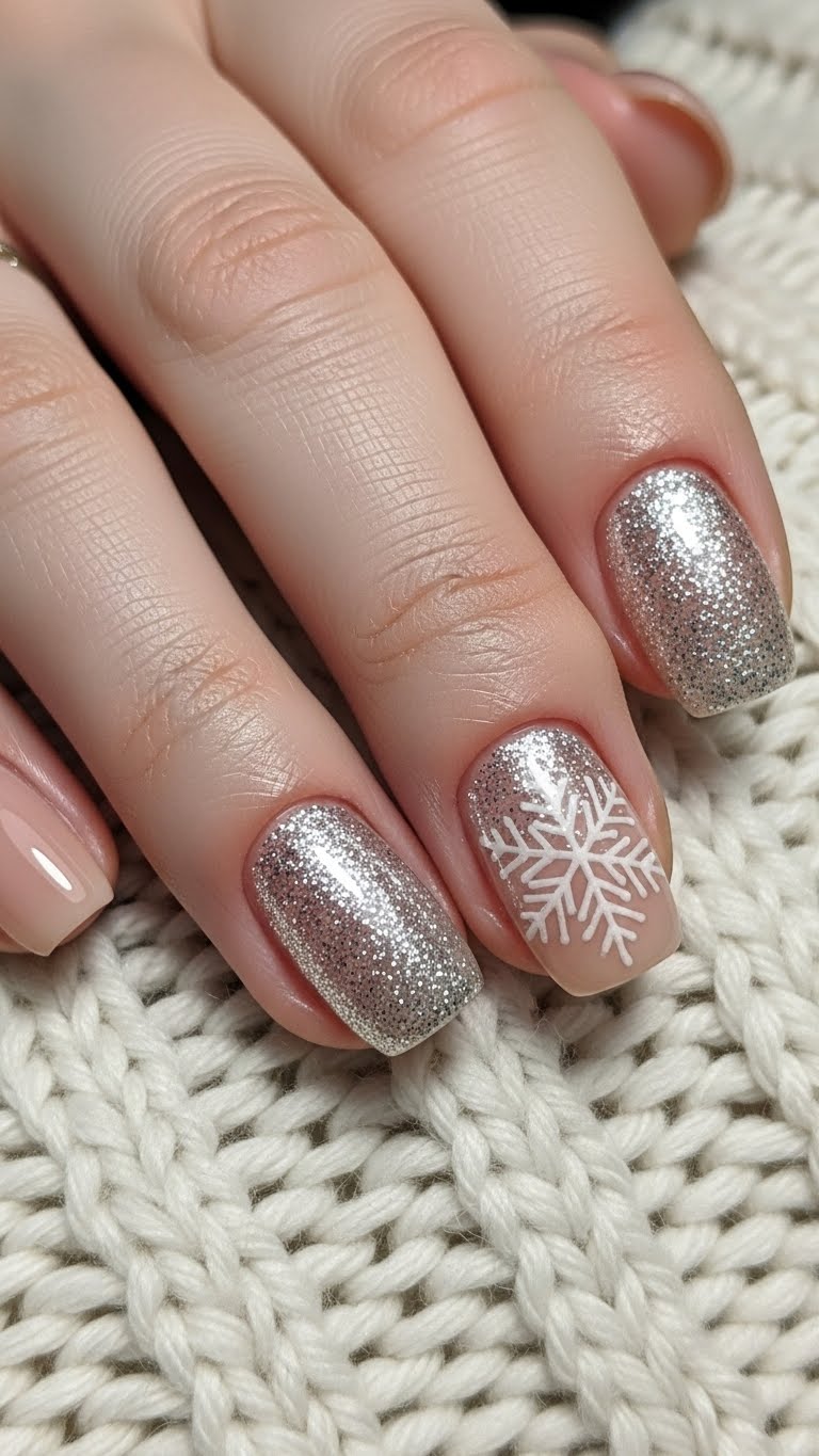 Silver Sparkle Flakes