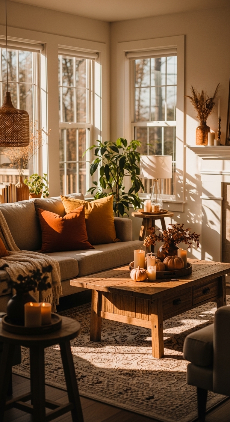 Golden Sunlight & Cozy Harmony