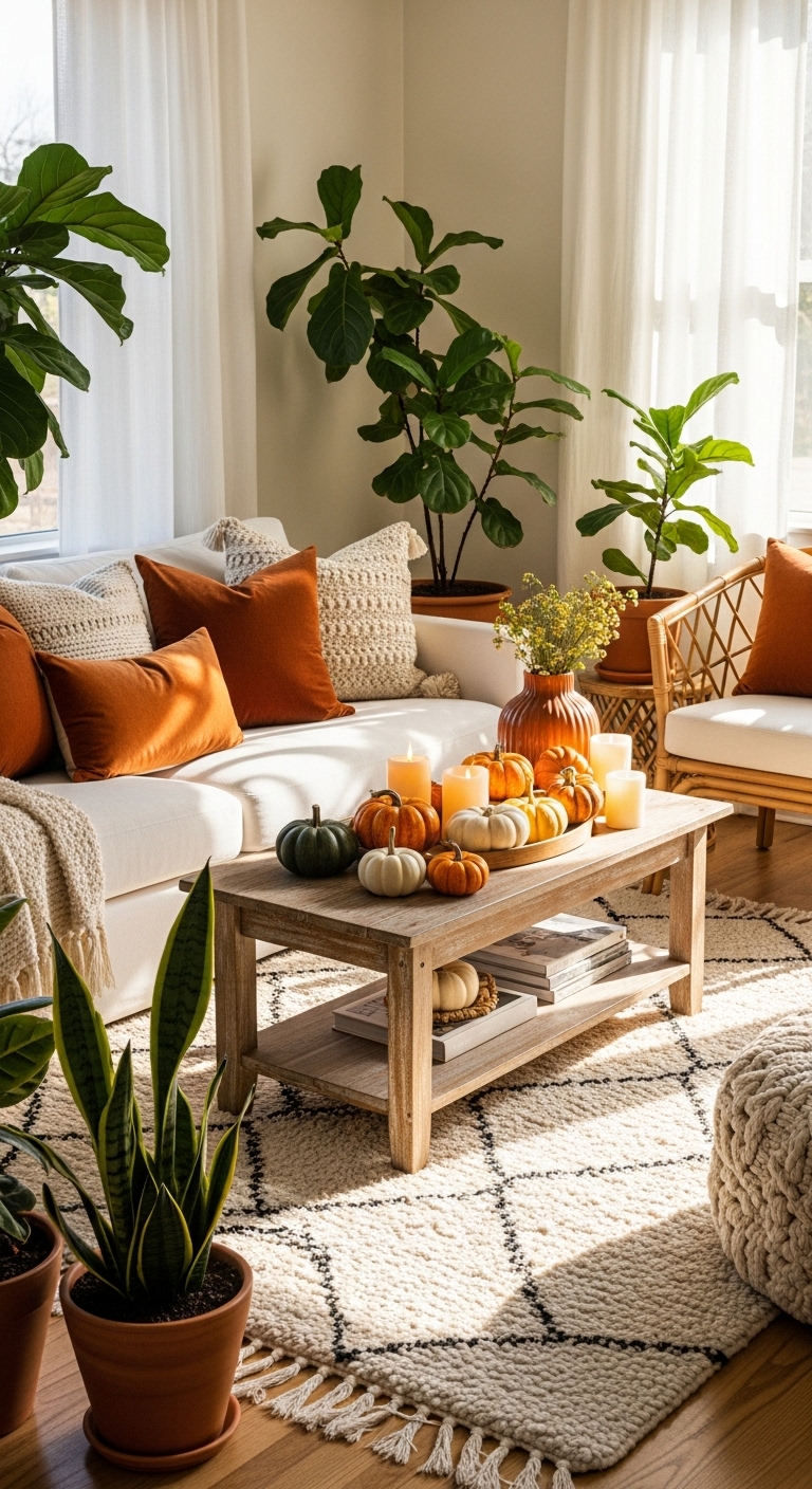 Natural Greenery & Autumn Textures