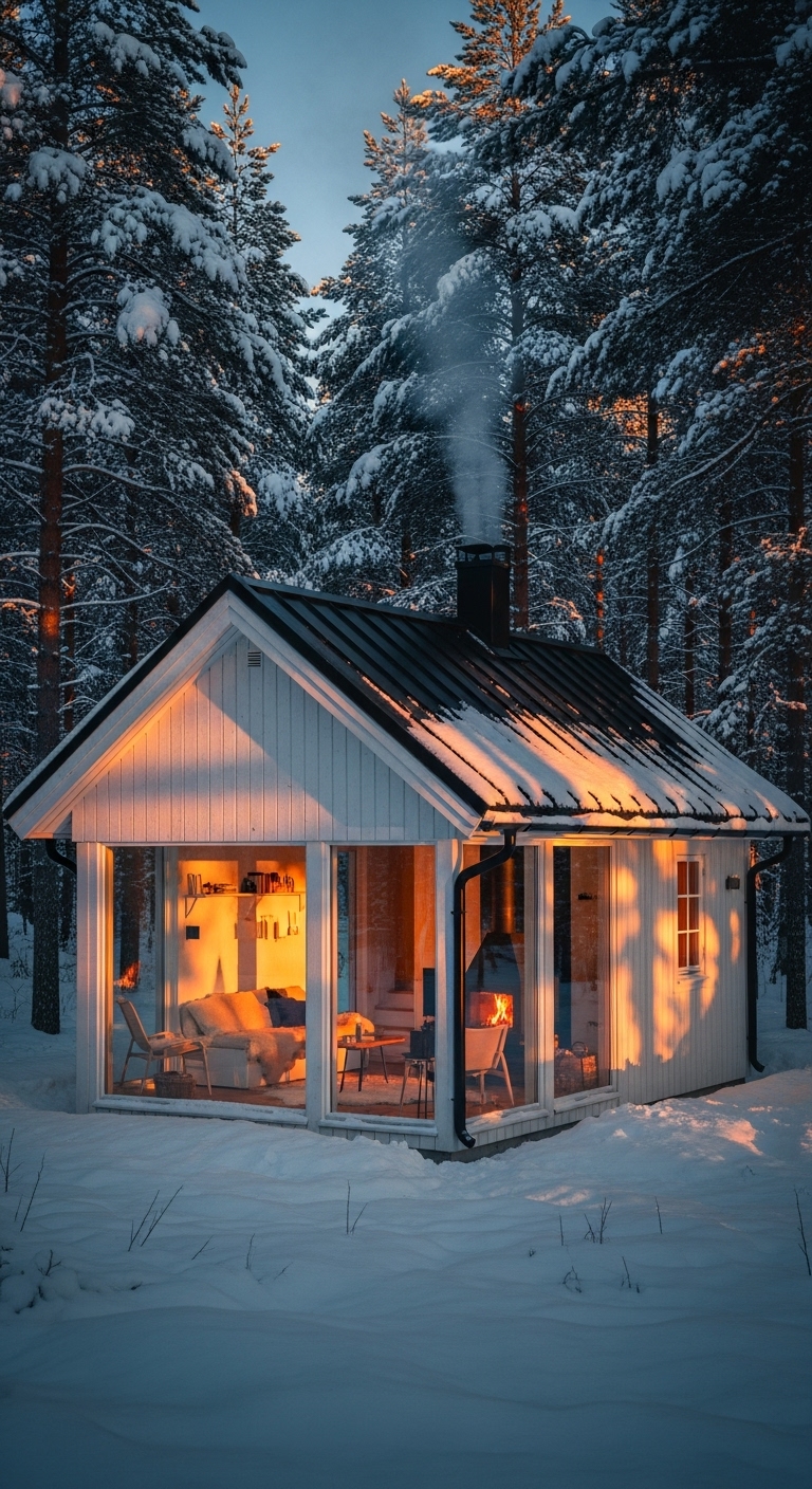Cozy Forest Cabin Retreat