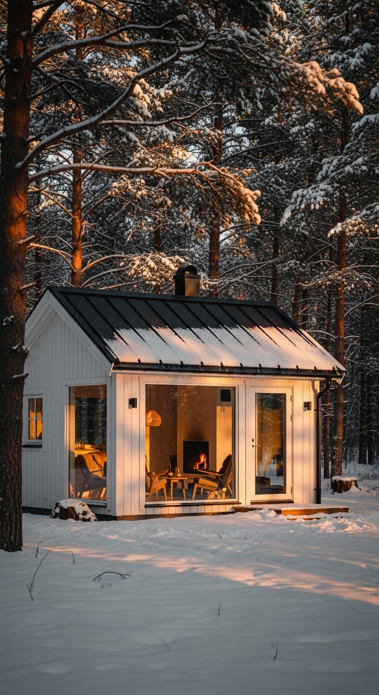 Golden Light in the Pines