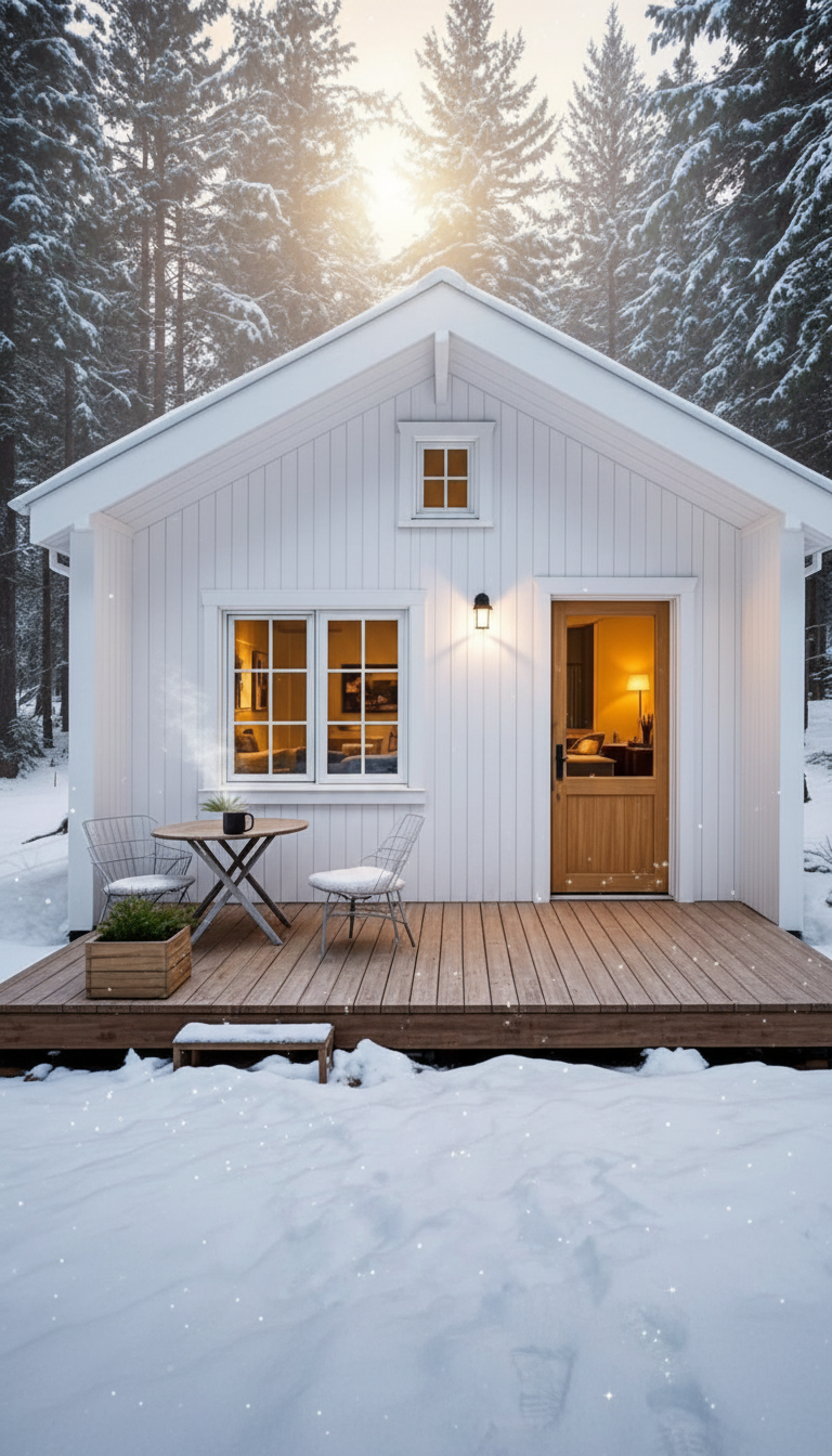 Winter Morning Cottage Bliss