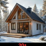Winter Cottage Charm - Scandinavian Minimalist Home Ideas