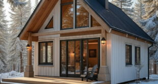 Winter Cottage Charm - Scandinavian Minimalist Home Ideas