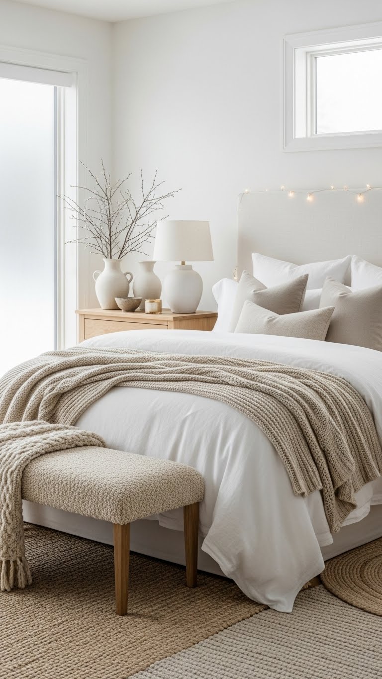 Soft & Serene Bedroom Design