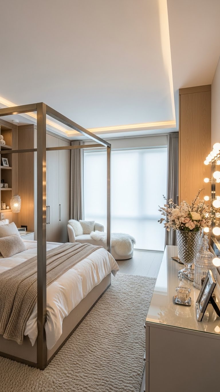 Modern Canopy Warm Glow