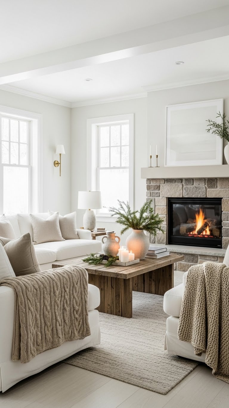 Warm Living Room Glow