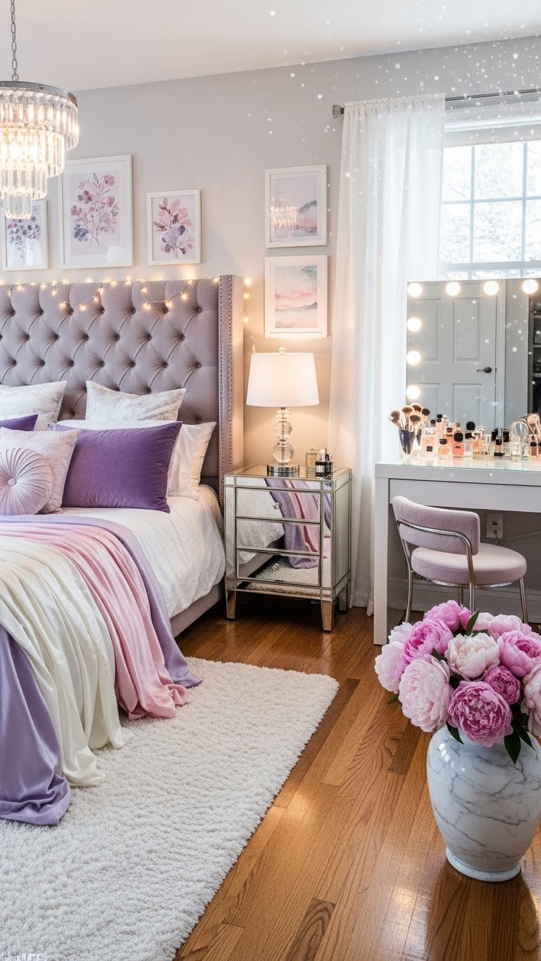 Soft Feminine Winter Glam