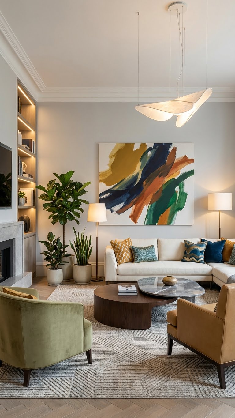 Understated Luxury with Warm Wood