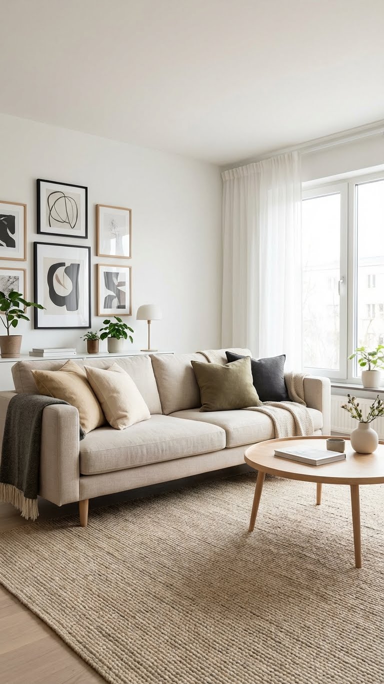 Minimalist Living Room for Everyday Comfort
