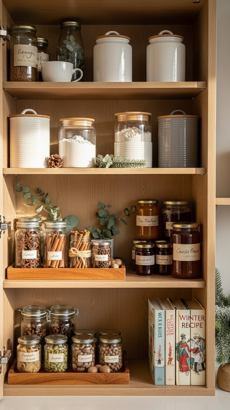 Bright Snowy Living Room
