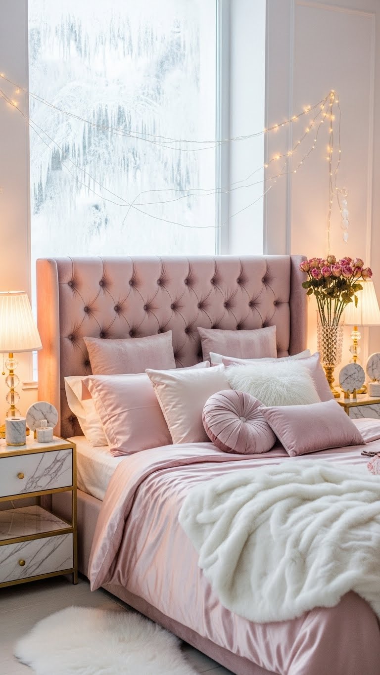 Soft Pink Winter Escape