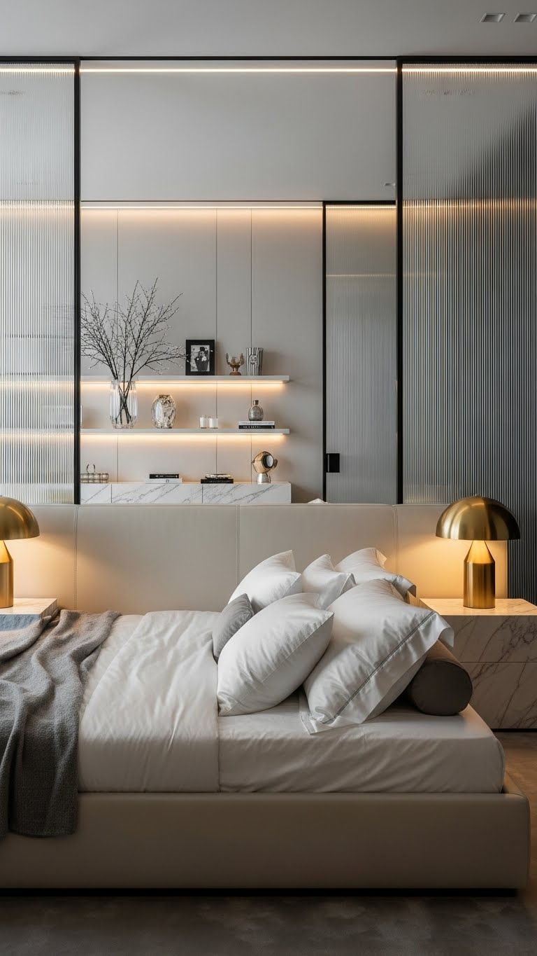 Warm Gold Modern Loft