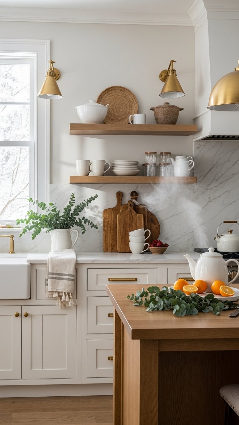 Fresh & Bright Cottage Kitchen