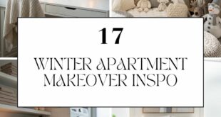 Winter Apartment Makeover Inspo