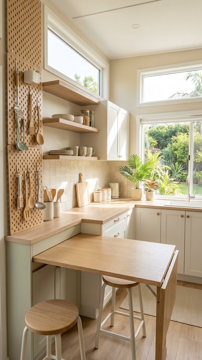 Flexible Kitchen Design For Small Spaces
