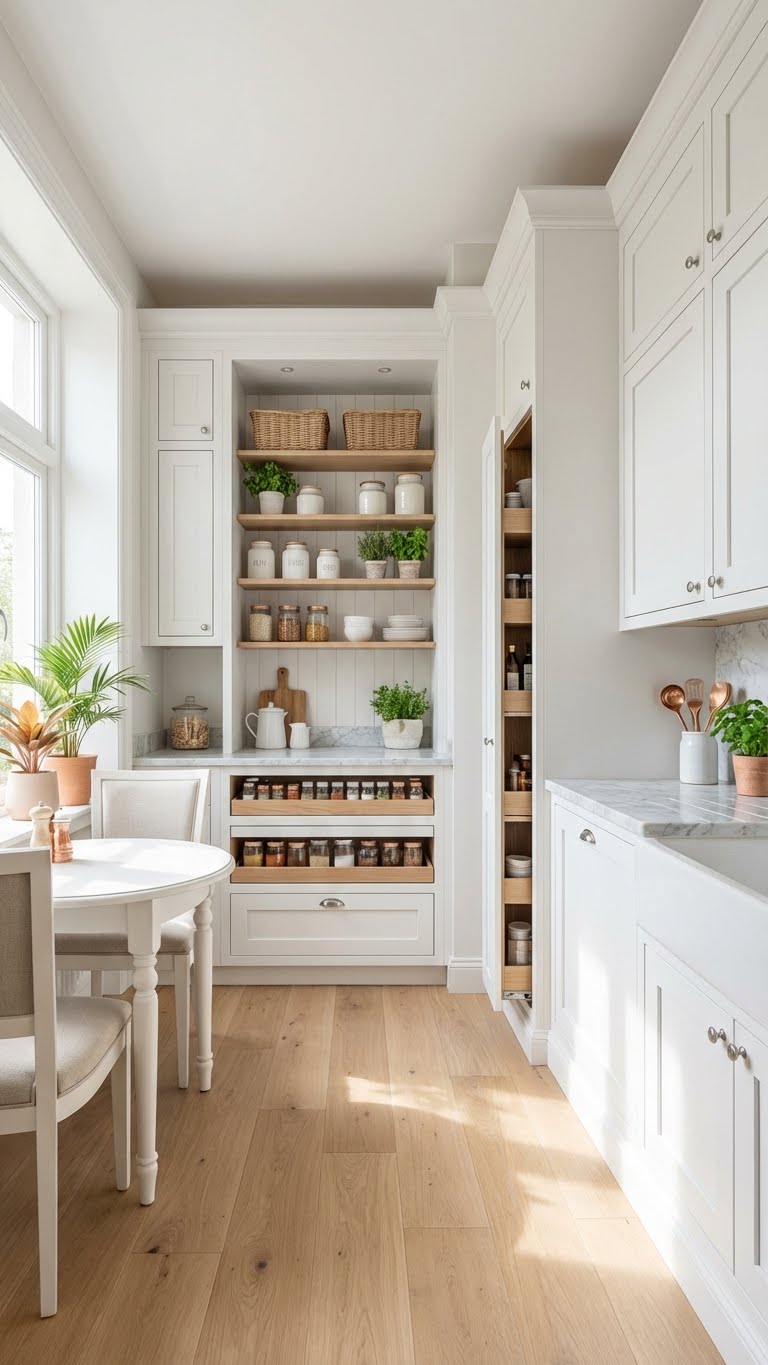 Built In Storage For Small Kitchens