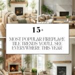 The Most Popular Fireplace Tile Trends You’ll See Everywhere This Year