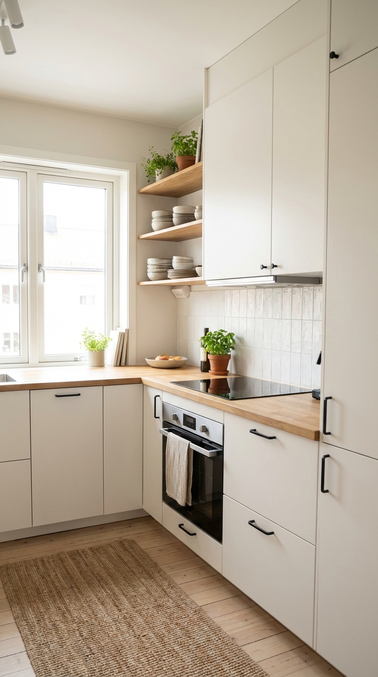 Minimal Scandinavian Corner Layout