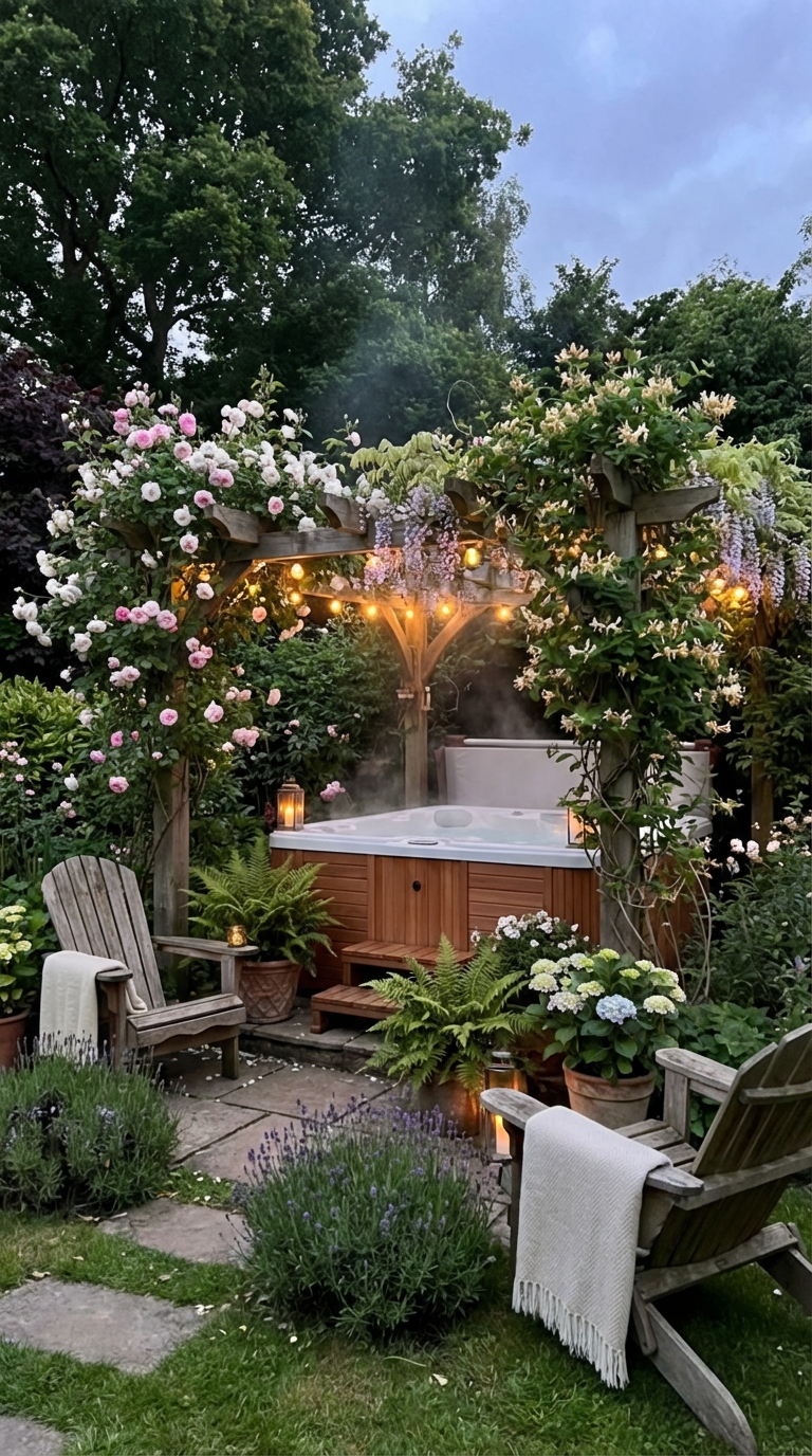 A Relaxed Gazebo Setup with Lounge Seating