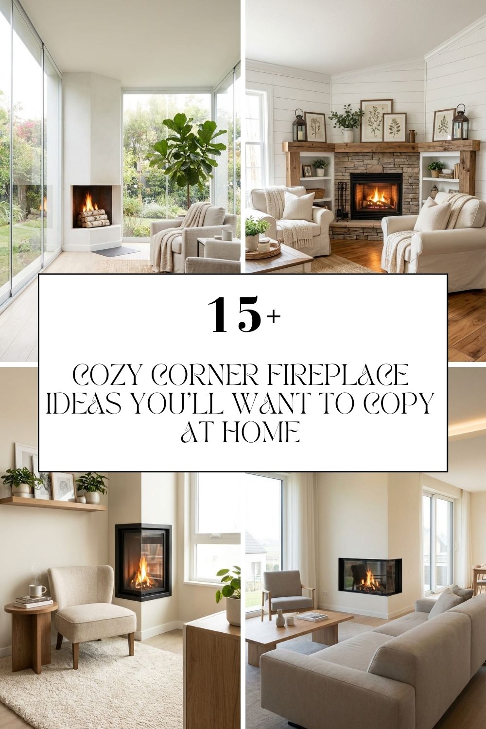15 Cozy Corner Fireplace Ideas You’ll Want to Copy at Home - Natgeos